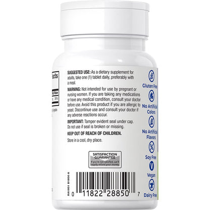 Rite Aid Selenium Tablets 200 mcg, 100 Count, Natural Mineral and Antioxidant, Essential Support for The Body