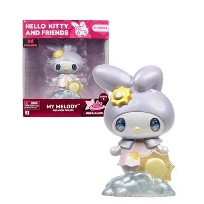 Hello Kitty Premier 4-Inch Figure – My Melody Edition, Collectible My Melody Figurine Detail for Display or Collection, Fans