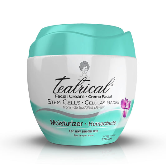 TEATRICAL Facial Moisturizer with Buddleja Davidii Stem Cells, 3.5 Ounces,Floral