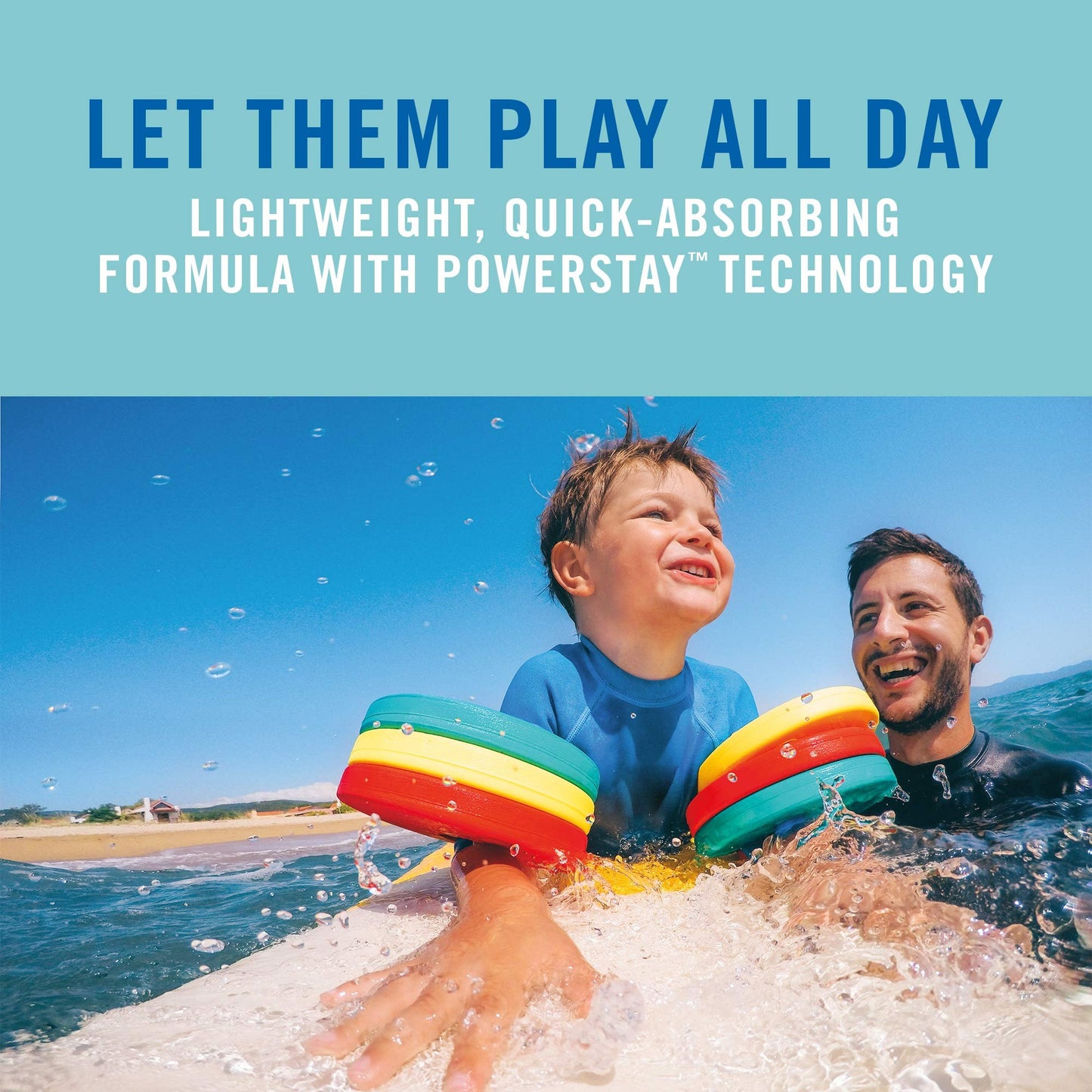 Banana Boat Kids Sport Sting-Free Tear-Free Broad Spectrum Sunscreen Lotion SPF