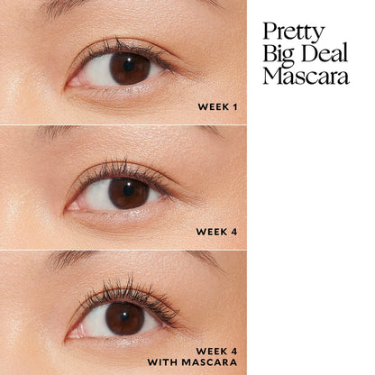 Velour Lashes Long & Strong Lash Serum + Mascara Kit, Fuller & Longer Looking Eyelashes, Includes Peptides & Botanical Extracts, Non-Irritating, See Results in 6-12 Weeks