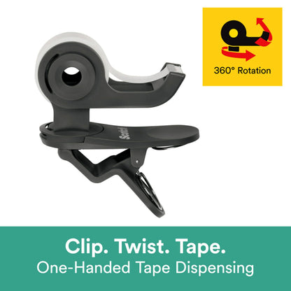 Scotch® Clip & Twist Desktop Tape Dispenser