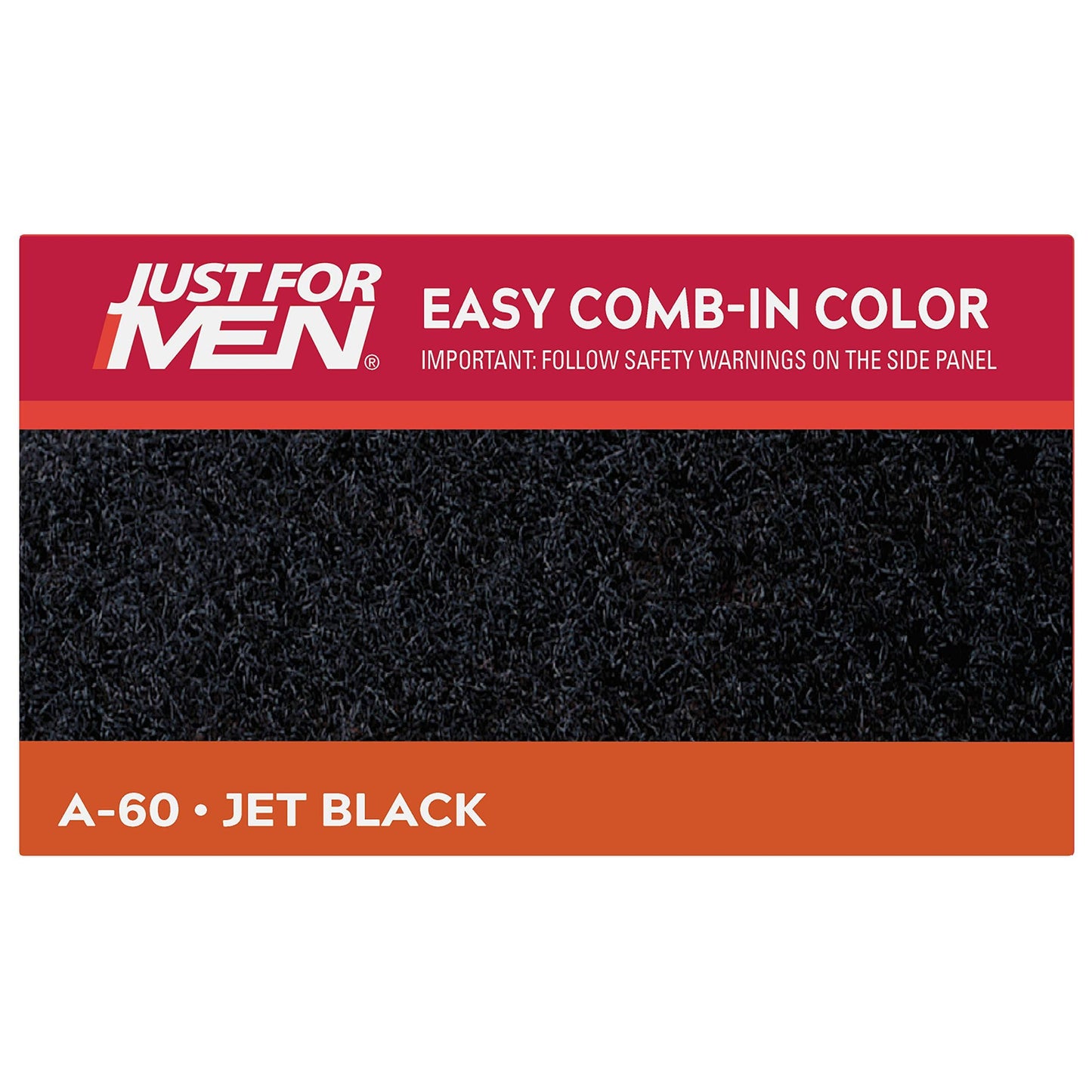 JUST FOR MEN AutoStop Foolproof Haircolor, Jet Black A-60 1 ea (Pack of 10)