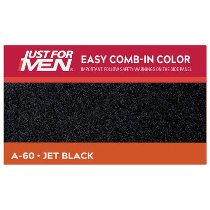 JUST FOR MEN AutoStop Foolproof Haircolor, Jet Black A-60 1 ea (Pack of 10)