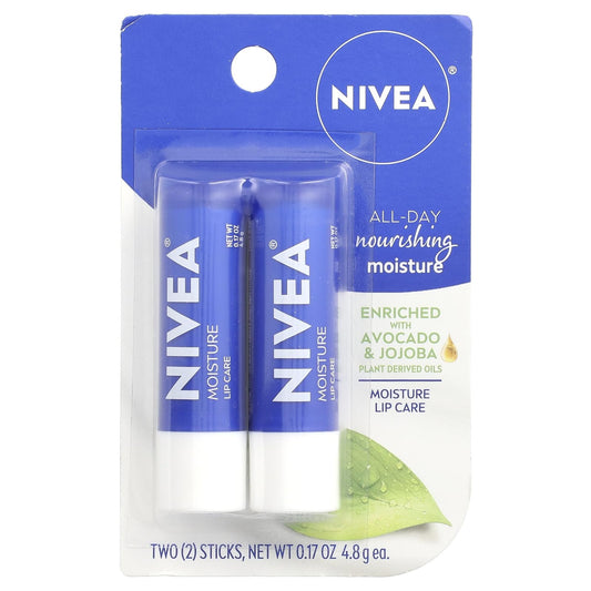 Nivea Original Moisture Lip Balm Dual Pack