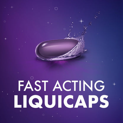 ZzzQuil Nighttime Sleep-Aid LiquiCaps 48 LiquiCaps (Pack of 12)