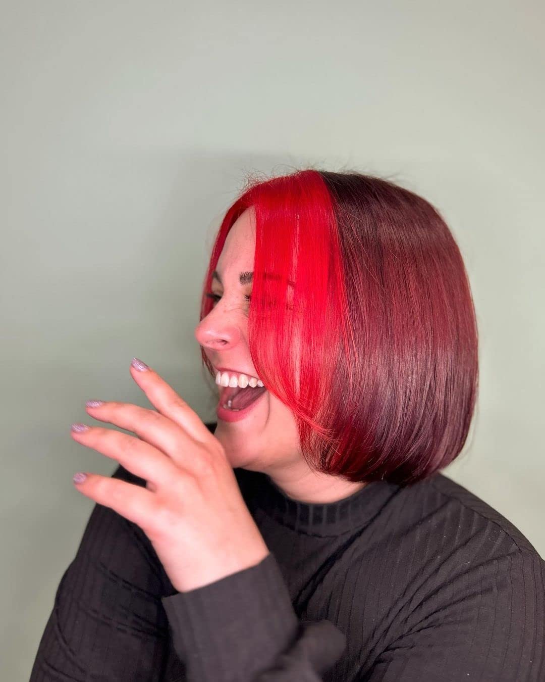 Crazy Color Peppermint Semi-Permanent Conditioning Hair Dye (150ml)