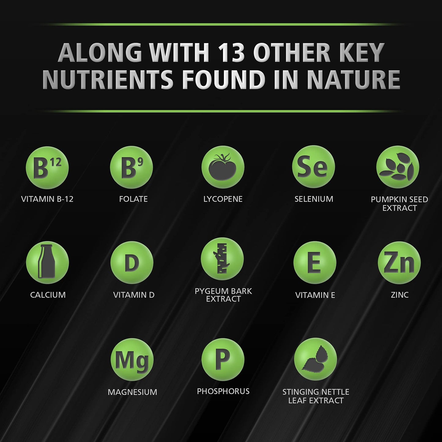 Urinozinc Prostate Plus, Saw Palmetto & Beta Sitosterol Supplement for Men, Reduce Frequent Urination (1 Month Supply, 60 Count)