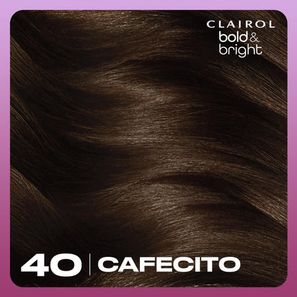 Clairol Bold & Bright Permanent Hair Dye, Vibrant, Moisturizing Hair Color with Color Boost Glaze