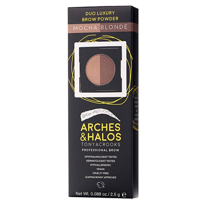Arches & Halos Duo Luxury Brow Powder
