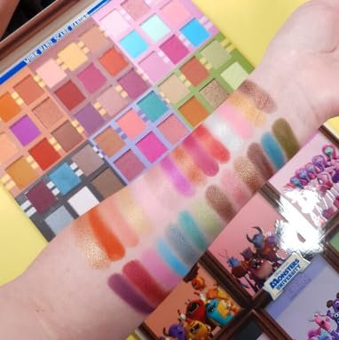 Revolution x Monsters University Fraternity and Sorority Palette 54 Mattes and Shimmers, 1 Ounce (Pack of 1)