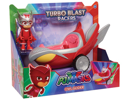 PJ Masks Turbo Blast Vehicles - Owl Glider & Owlette Figure