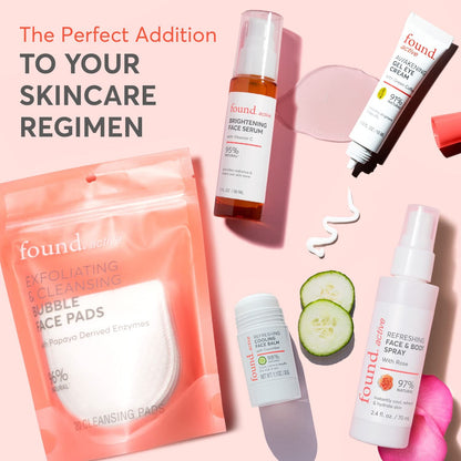 Found Active Refreshing Multitasking Face & Body Spray with Rose Instantly Cools, Refreshes, & Hydrates Skin, 2.4 Fl Oz