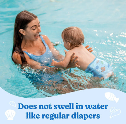 Huggies little swimmers printed swin pants baby