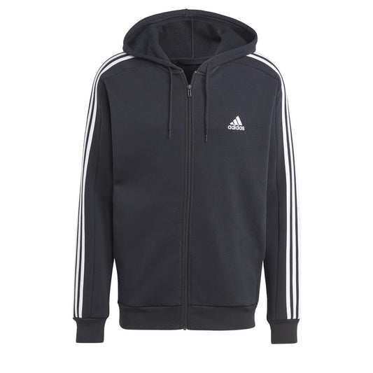 adidas Men's Essentials Fleece 3-Stripes Full-Zip