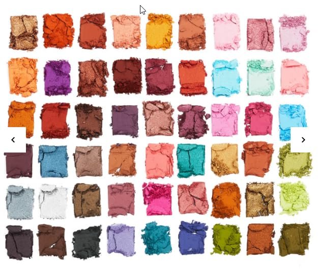 Revolution x Monsters University Fraternity and Sorority Palette 54 Mattes and Shimmers, 1 Ounce (Pack of 1)