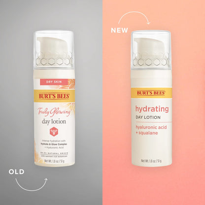 Burts Bees Truly Glowing Day Lotion - Dry Skin Unisex 1.8 oz, White, (I0115836)