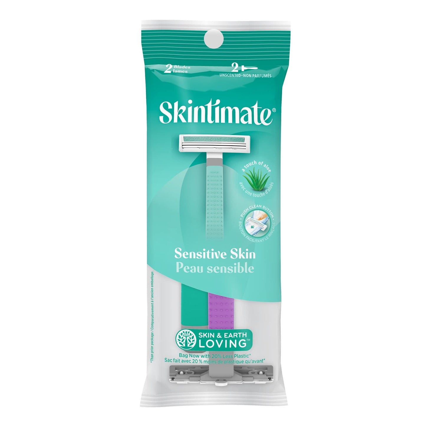 Skintimate Twin Blade Disposable Razors for Women