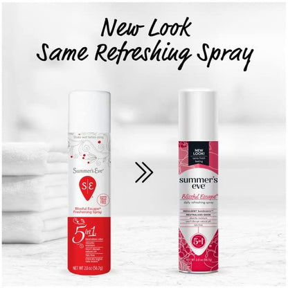 Summer's Eve Feminine Deodorant Freshening Spray, Blissful Escape
