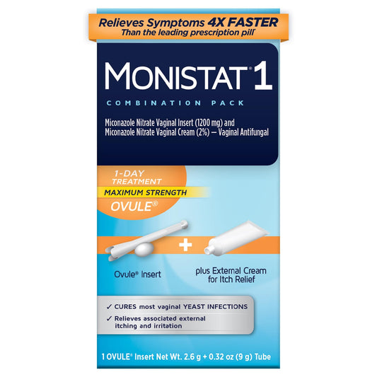 Monistat 1 Day Yeast Infection Treatment for Women