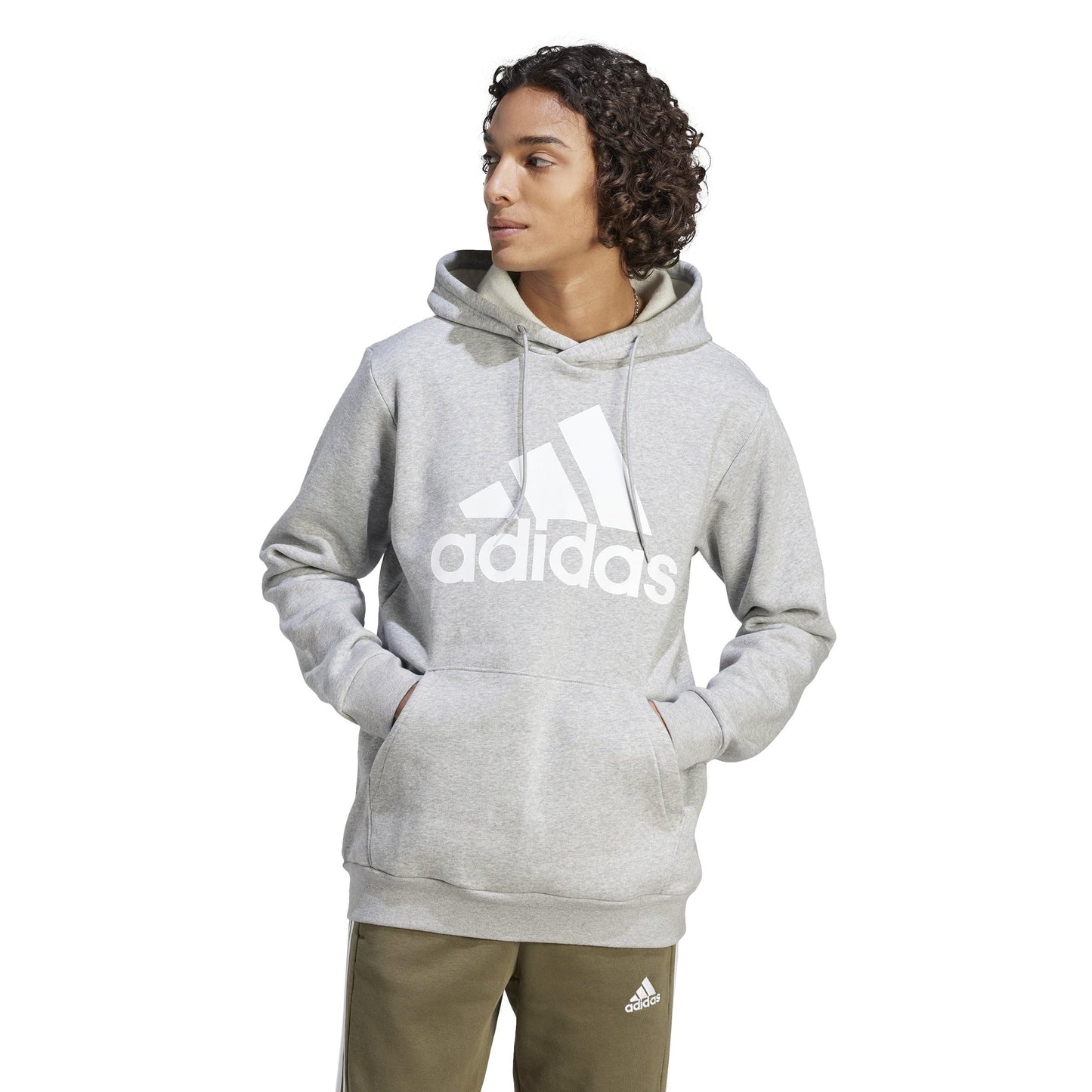Adidas Essentials Mens Big Logo Hoodie 3XL