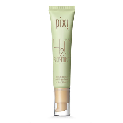 Pixi Beauty H20 SkinTint Tinted Face Gel, 1.2 fl oz / 35 ml, Poercelain