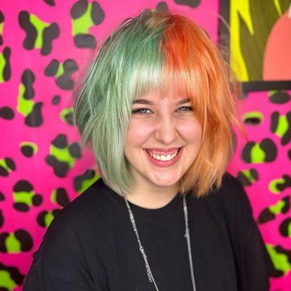 Crazy Color Peppermint Semi-Permanent Conditioning Hair Dye (150ml)