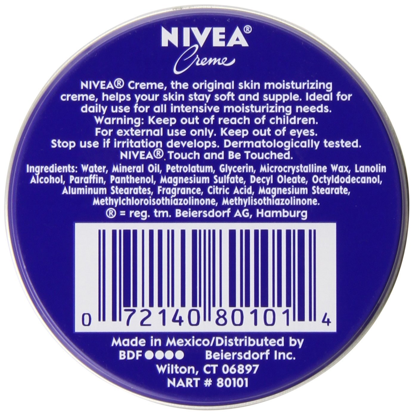 NIVEA Skin Creme 1 oz Pack of