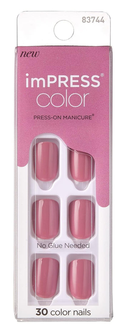 Kiss Impress Press-On-Manicure Nails 30 Count Petal Pink (Pack of 2)
