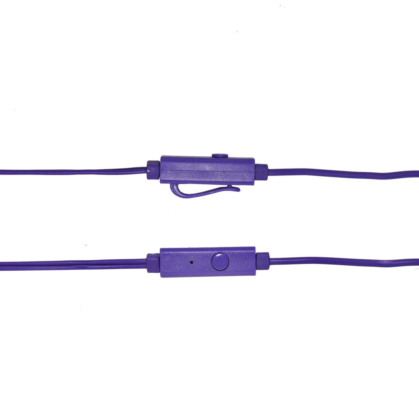 Magnavox MHP4820M-PL Gummy Earbuds with Microphone in Purple & Pink | Comfort Stereo Earbuds with Durable Rubberized Cable