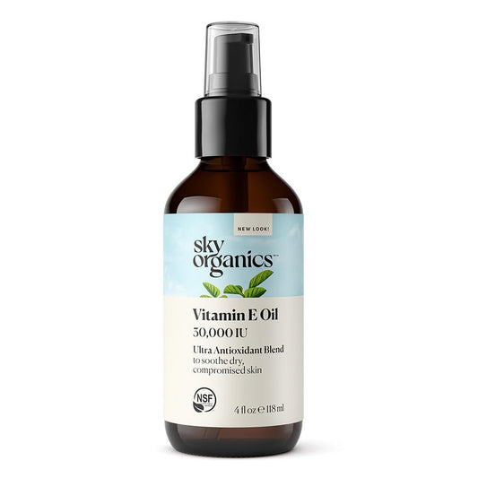 Vitamin E Oil, 30,000 IU, 4 fl oz (118 ml), Sky Organics
