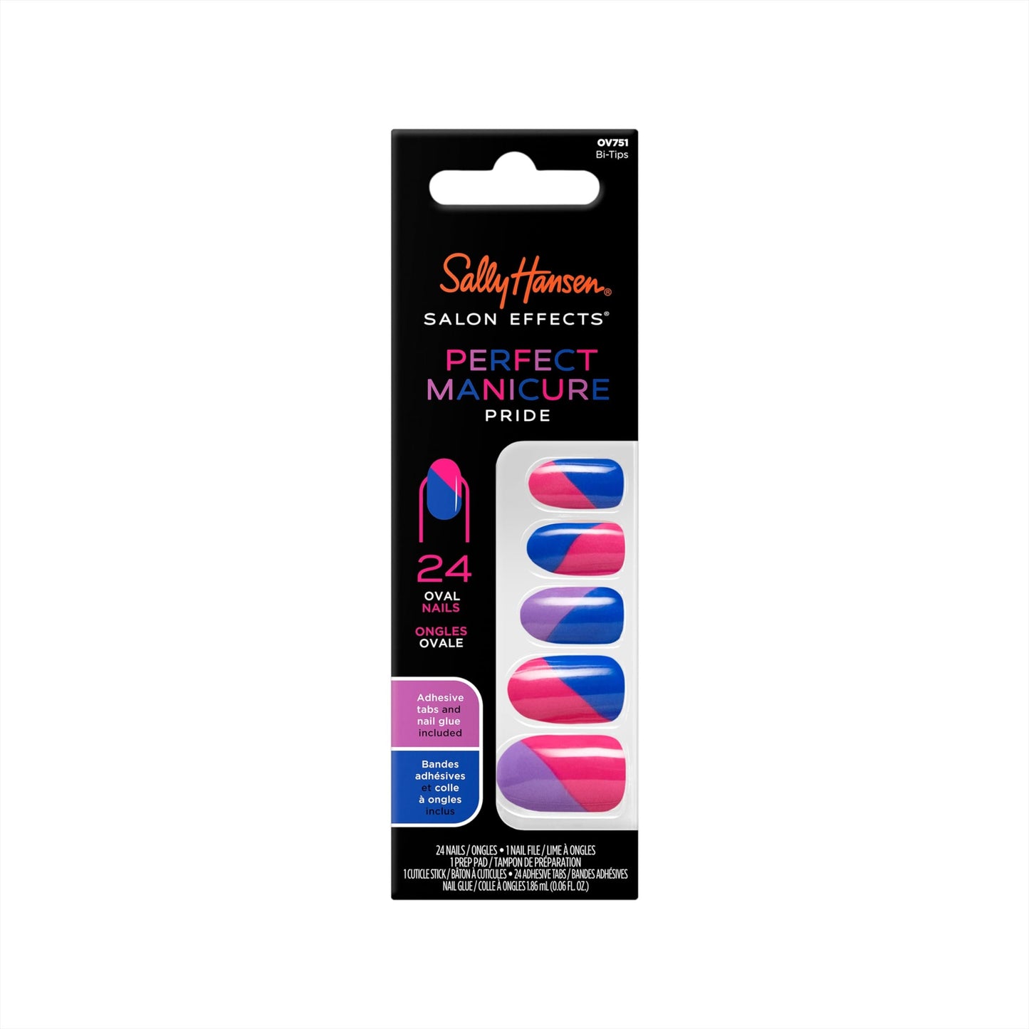 Sally Hansen Salon Effects Perfect Manicure Pride - Bi-Tips