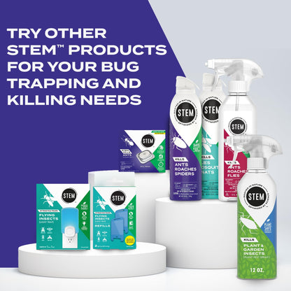 Stem Kills Ants, Roaches and Spiders: Plant-Based Active Ingredient Bug Spray