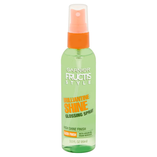 Garnier Fructis Style Brilliantine Shine Glossing Spray 3 oz (Pack of 2)