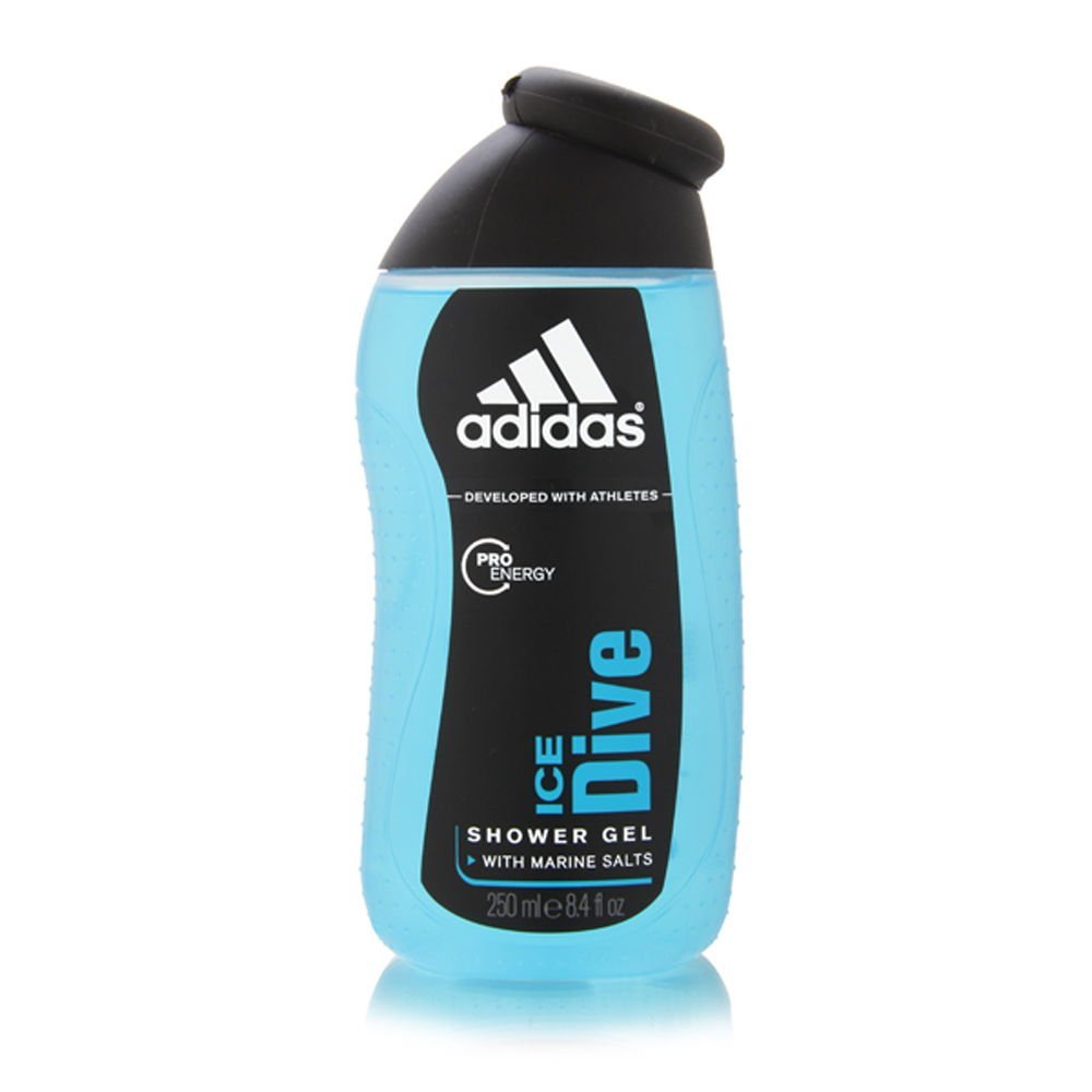 Adidas Ice Dive by Coty for Men 250ml/8.4oz Shower Gel with Marine Salts