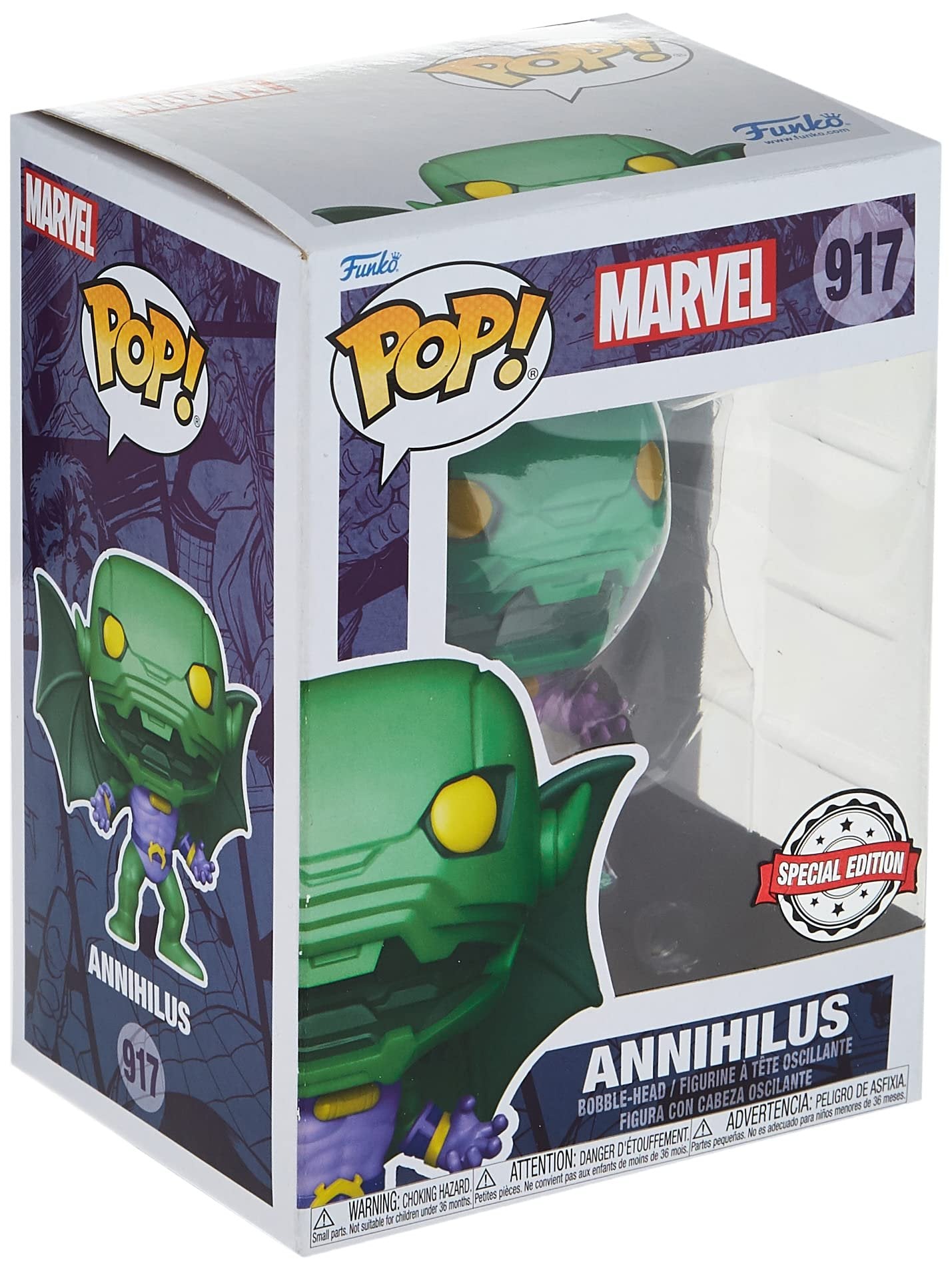 Funko Pop Marvel Annihilus #917 Exclusive Special Edition Figure