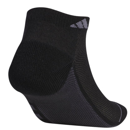 adidas Men's Superlite Stripe 3 Low Cut Socks (3-Pair)