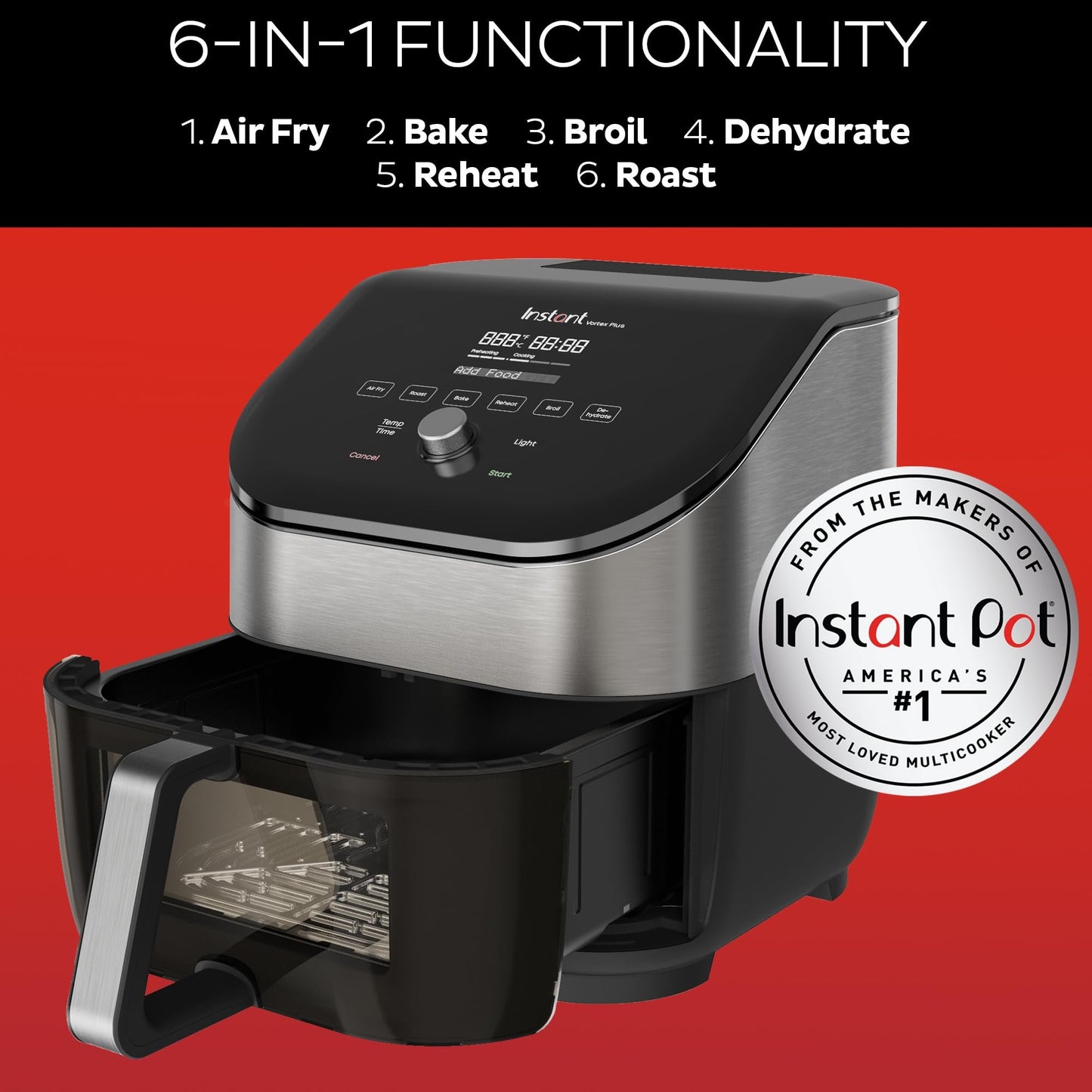 Instant Pot Vortex Plus 6QT Air Fryer