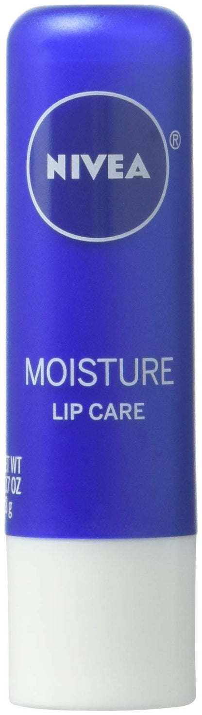 Nivea Moisture Lip Care 0.17 OZ (Pack of 3)