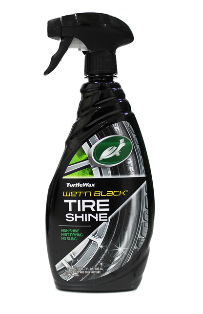 Turtle Wax 50837 Tire Shine & Wheel Cleaner Kit with Microfiber Towel