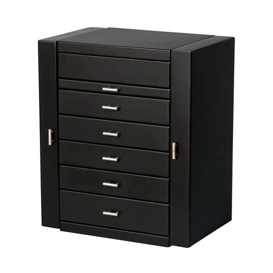 Mele & Co. 00879F13 Geneva Upright Wooden Jewelry Box