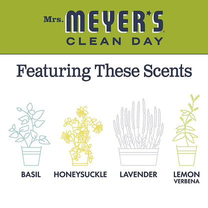 MRS. MEYER'S CLEAN DAY Liquid Hand Soap lemon verbena, 12.5 Fl Oz (Pack of 2)