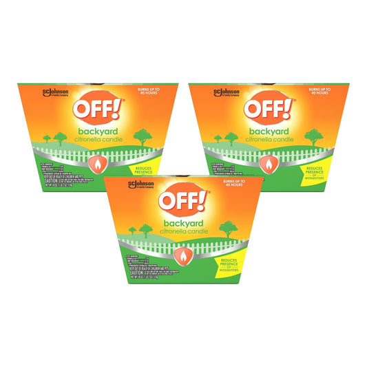 OFF! Citronella Tabletop Bucket 18 Ounce (3)