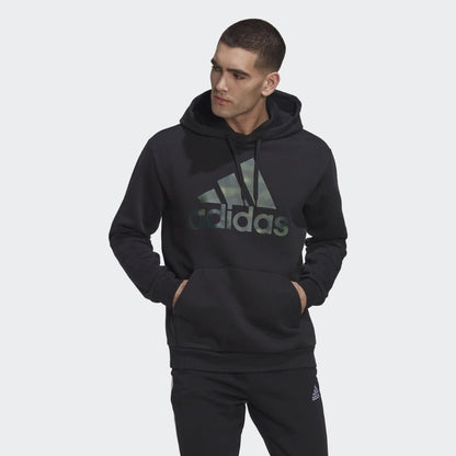 adidas Men's Essentials Camouflage Printed French Terry Hoodie