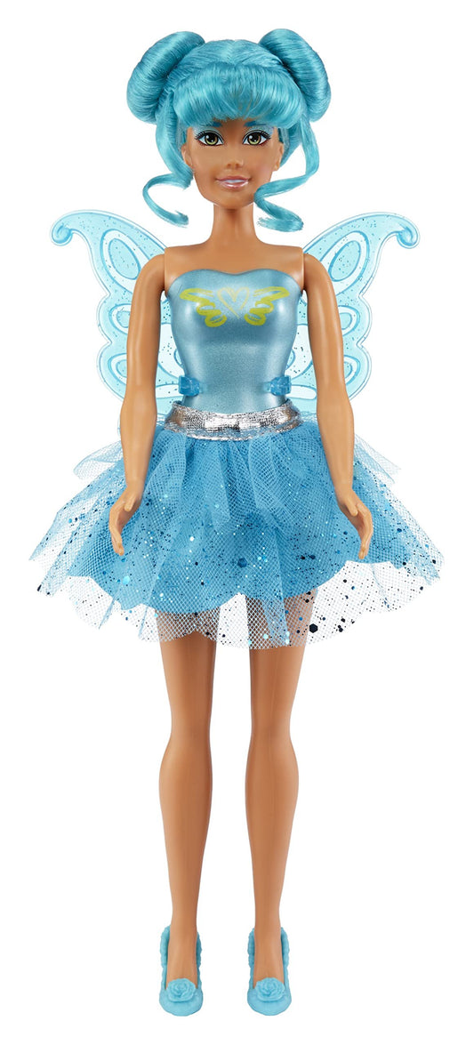 Dream Ella 582397EUC MGA's Colour Change Surprise Fairies Series 2-DREAMELLA Fashion Doll with Teal Wings, Accessories, & Hair-11.5"/29.2cm-Collectable-Gift for Kids Ages 3+