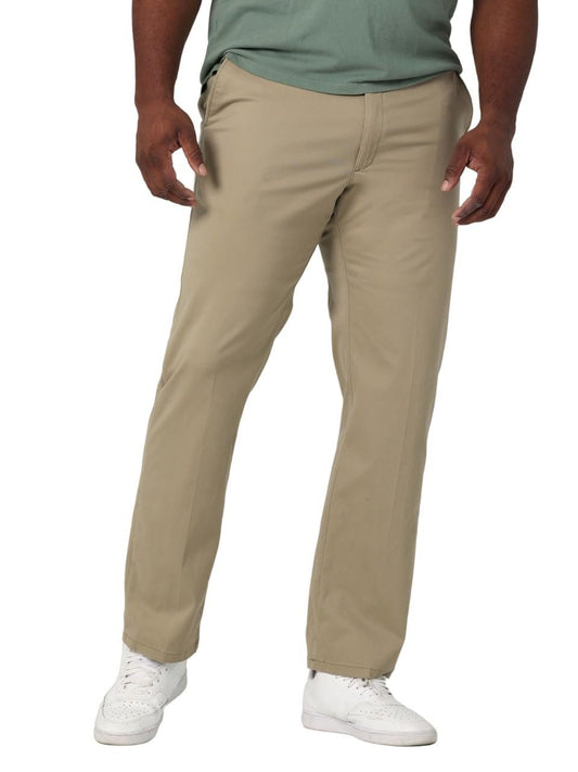 Lee Men's Big & Tall Extreme Motion Flat Front Regular Straight Pant