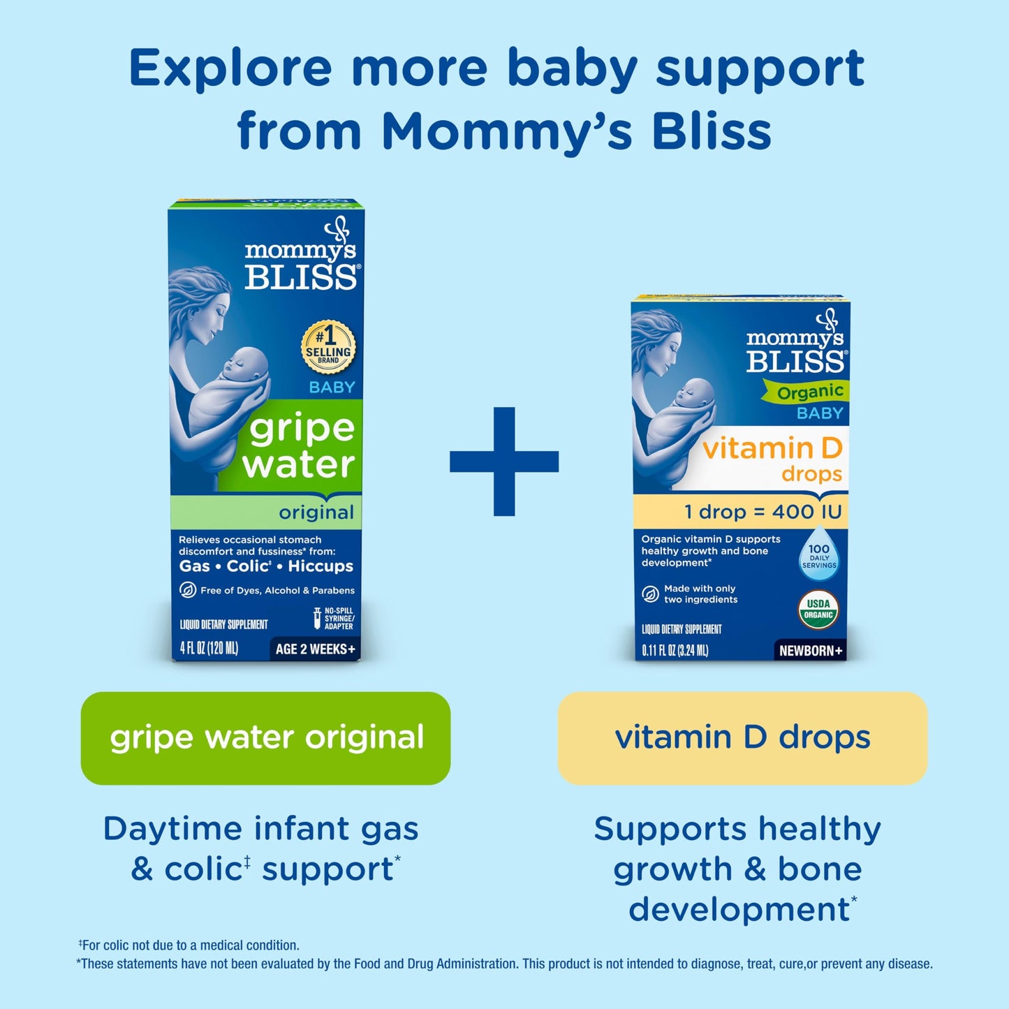 Mommy's Bliss Gas Relief Drops Bottle
