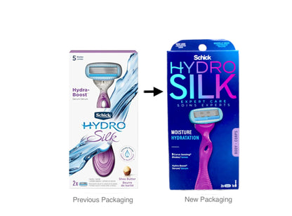 Schick Hydro Silk for Women Razor, (Pack of 2)
