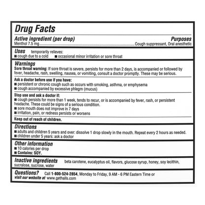 Halls Relief Cough Drops 1