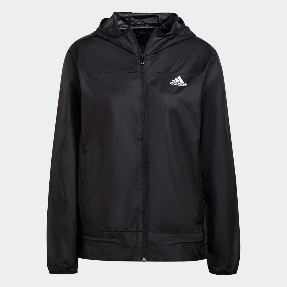 adidas Women's Logo Running Windbreaker